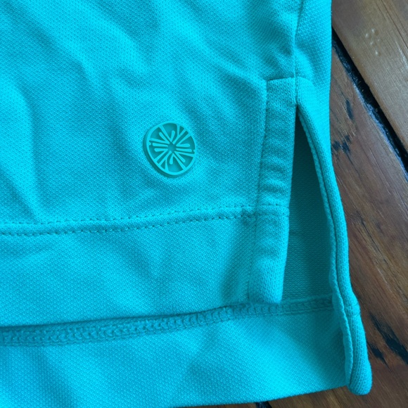 Men’s XXL Lilly Pulitzer Green Short Sleeve Polo Shirt - Picture 4 of 5